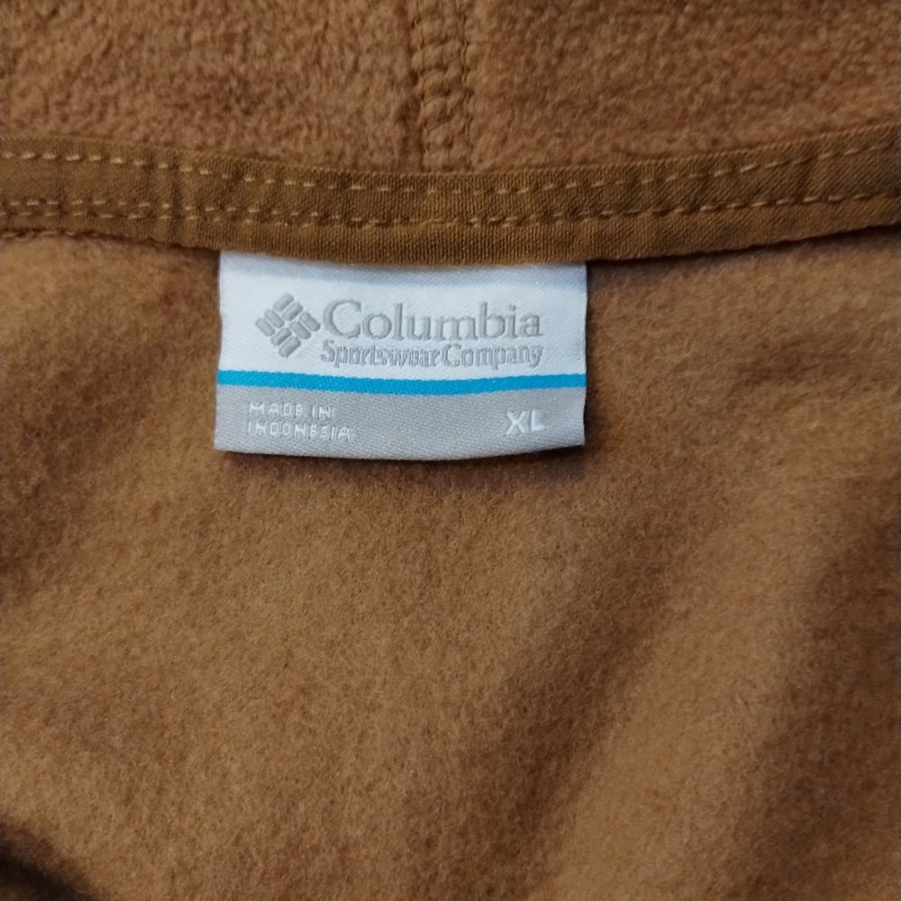 Women's Columbia Sequoia Grove 1/2 Zip Brown Fleece Pullover Size XL NWT - Picture 12 of 13